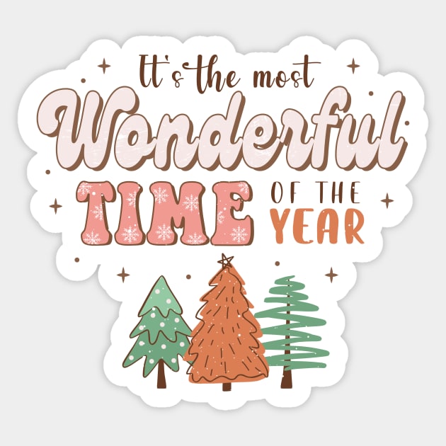 Its the most wonderful time of the year Sticker by The WYLD Tribe